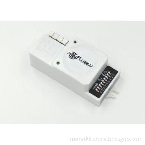 IP 20 Temperature Control Microwave Motion Sensor With Auto